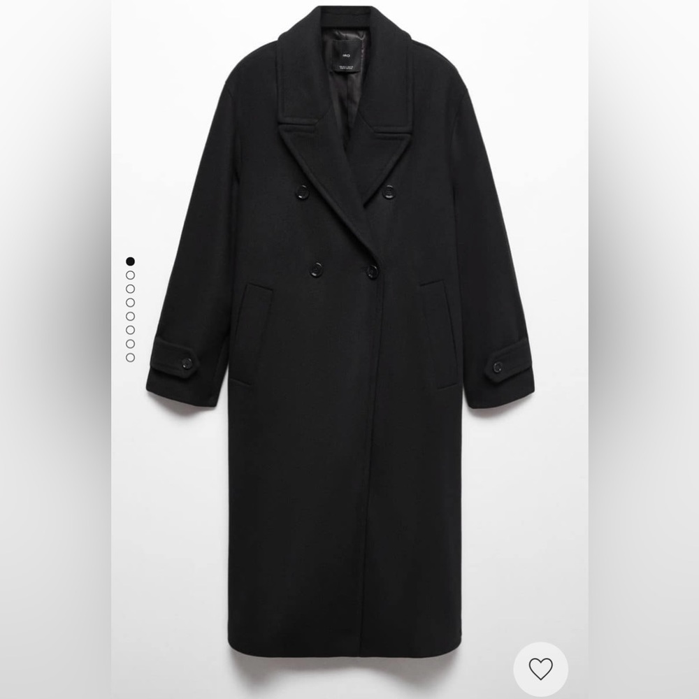 Mango Oversized wool coat